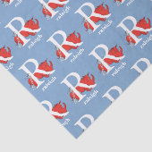 Dr. Seuss's ABC: Letter R - White Add Your Name Seidenpapier (Ausschnitt)