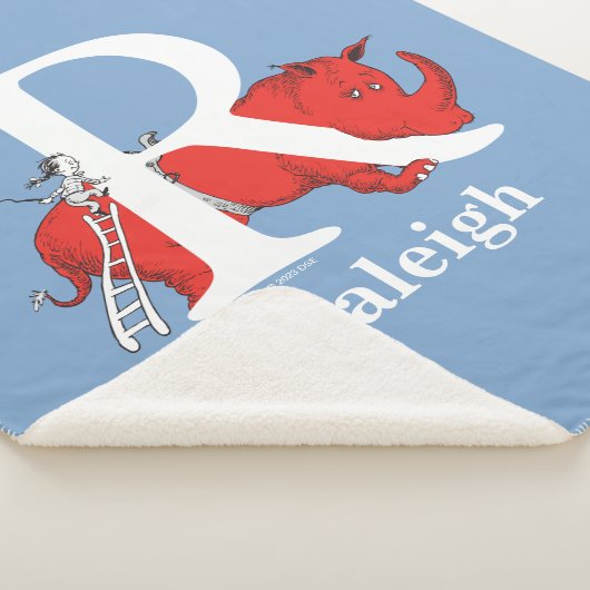 Dr. Seuss's ABC: Letter R - White Add Your Name Sherpadecke (3/4)