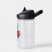 Dr. Seuss's ABC: Letter R - White Add Your Name Trinkflasche (Links)