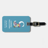 Dr. Seuss's ABC: Letter S - White | Name hinzufüge Gepäckanhänger (Vorderseite horizontal)