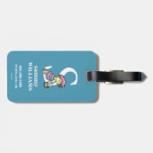 Dr. Seuss's ABC: Letter S - White | Name hinzufüge Gepäckanhänger (Rückseite horizontal)