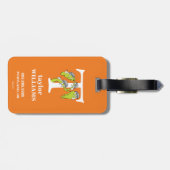 Dr. Seuss's ABC: Letter T - White | Name hinzufüge Gepäckanhänger (Rückseite horizontal)