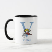 Dr. Seuss's ABC: Letter V - Blue | Name hinzufügen Tasse (Links)