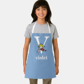 Dr. Seuss's ABC: Letter V - White | Name hinzufüge Schürze (Insitu)