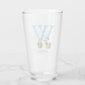 Dr. Seuss's ABC: Letter W - Blue | Name hinzufügen Glas (Rückseite)