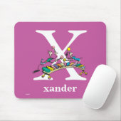 Dr. Seuss's ABC: Letter X - White | Name hinzufüge Mousepad (Mit Mouse)