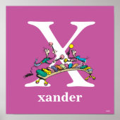 Dr. Seuss's ABC: Letter X - White | Name hinzufüge Poster (Vorne)