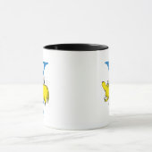 Dr. Seuss's ABC: Letter Y - Blue | Name hinzufügen Tasse (Zentrum)