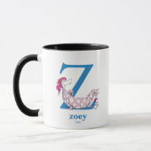Dr. Seuss's ABC: Letter Z - Blue | Name hinzufügen Tasse (Links)