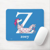 Dr. Seuss's ABC: Letter Z - White | Name hinzufüge Mousepad (Mit Mouse)