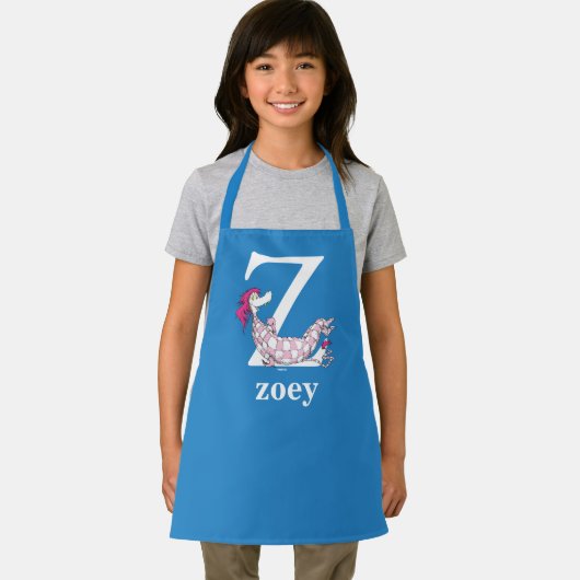 Dr. Seuss's ABC: Letter Z - White | Name hinzufüge Schürze (Insitu)