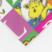 Dr. Seuss's ABC-Muster für farbenfrohe Blockbuchst Fleecedecke (Ecke)