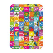 Dr. Seuss's ABC-Muster für farbenfrohe Blockbuchst Magnet (Vertikal)