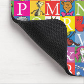 Dr. Seuss's ABC-Muster für farbenfrohe Blockbuchst Mousepad (Ecke)