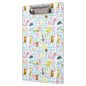 Dr. Seuss's ABC-Muster mit Worten Klemmbrett (Links)