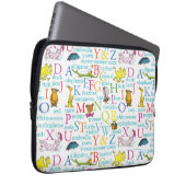 Dr. Seuss's ABC-Muster mit Worten Laptopschutzhülle (Vorne Rechts)