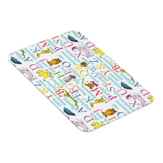 Dr. Seuss's ABC-Muster mit Worten Magnet (Rechte Seite)