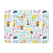 Dr. Seuss's ABC-Muster mit Worten Magnet (Horizontal)