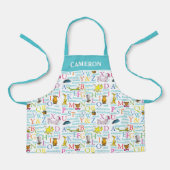 Dr. Seuss's ABC-Muster mit Worten Schürze (Vorderseite)