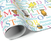 Dr. Seuss's ABC Pattern with Words Geschenkpapier (Rolleneckpunkt)