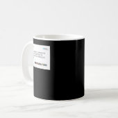 Dr. Shaquille ONEAL- Shaq Funny Tweets Kaffeetasse (Vorderseite Links)