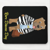 Dr. Sharpie Seltene Erkrankung Tag Mousepad (Vorne)