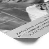 Dr. Shirley Jackson - Afroamerikanischer Erfinder Poster (Ecke)