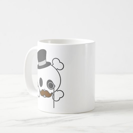 Dr. Skully Kaffeetasse (Vorderseite Links)
