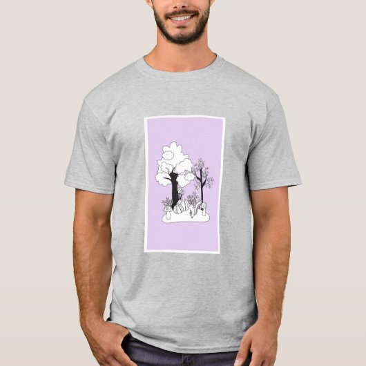 Dr. Squirrel's Phantastische Abenteuer: Ein Whimsi T-Shirt (Vorderseite)
