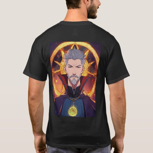 Dr. strang Fashion Vater witziger Anime kurz T-Shirt (Rückseite)
