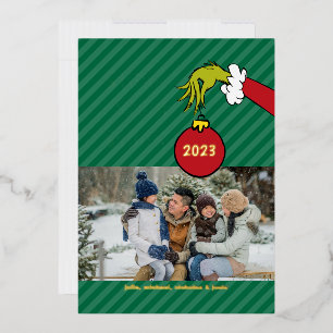 Dr. Suess Grinch Stink Stank Stunk Folien Feiertagskarte