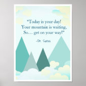 Dr. Suess Mountain Inspiration Poster (Vorne)