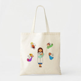 Dr. Surrounded by Angels Tote Bag Tragetasche