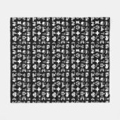 Dr. Symbols Medical Medley Fleecedecke (Vorderseite (Horizontal))