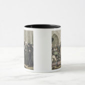 Dr. Syntax am Begräbnis seiner Ehefrau, von 'zu Tasse (Zentrum)