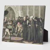 Dr Syntax bei der Beerdigung seiner Ehefrau, von ' Fotoplatte (Seite)