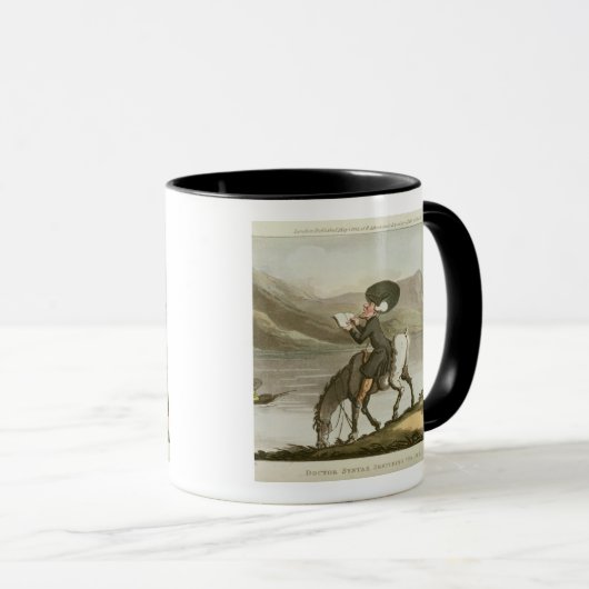 Dr. Syntax, die den See skizziert Tasse (VorderseiteRechts)