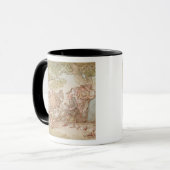 Dr. Syntax, die nach Natur skizziert Tasse (Vorderseite Links)