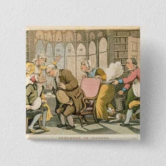 Dr. Syntax in der Gefahr, 'vom Ausflug von Dr. Button (Vorderseite)