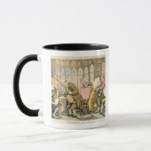 Dr. Syntax in der Gefahr, 'vom Ausflug von Dr. Tasse (Links)