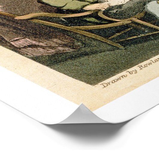 Dr. Syntax in Gefahr, aus "Die Tour des Dr. Syntax Poster (Ecke)