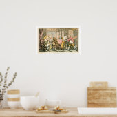 Dr. Syntax in Gefahr, aus "Die Tour des Dr. Syntax Poster (Küche)