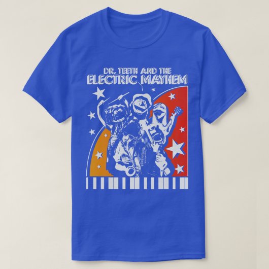 Dr. Teeth und der Electric Mayhem T-Shirt (Design vorne)