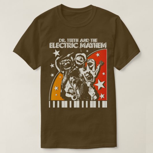 Dr. Teeth und der Electric Mayhem T-Shirt (Design vorne)