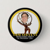 Dr., Tom Stevens für Präsidenten 2012 Button (Vorderseite)