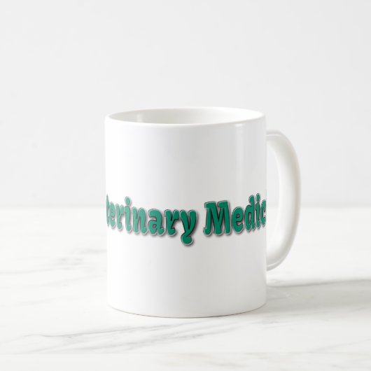 DR. Veterinärmedizin Kaffeetasse (VorderseiteRechts)