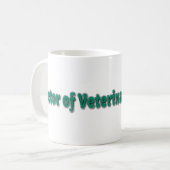 DR. Veterinärmedizin Kaffeetasse (Vorderseite Links)