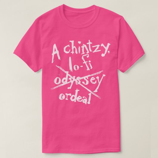 Dr. VonFiend A chintzy lofi ordeal TShirt (Design vorne)