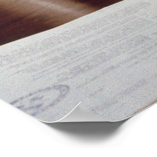 Dr. Wernher von Braun Vater von Rocket Science Poster (Ecke)