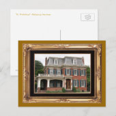 "Dr. Wolfe House" Postkarte (Vorne/Hinten)